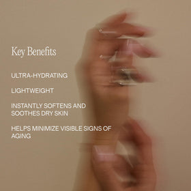 Lux Unfiltered N°24 hand application demonstrates quick absorption and smooth finish.