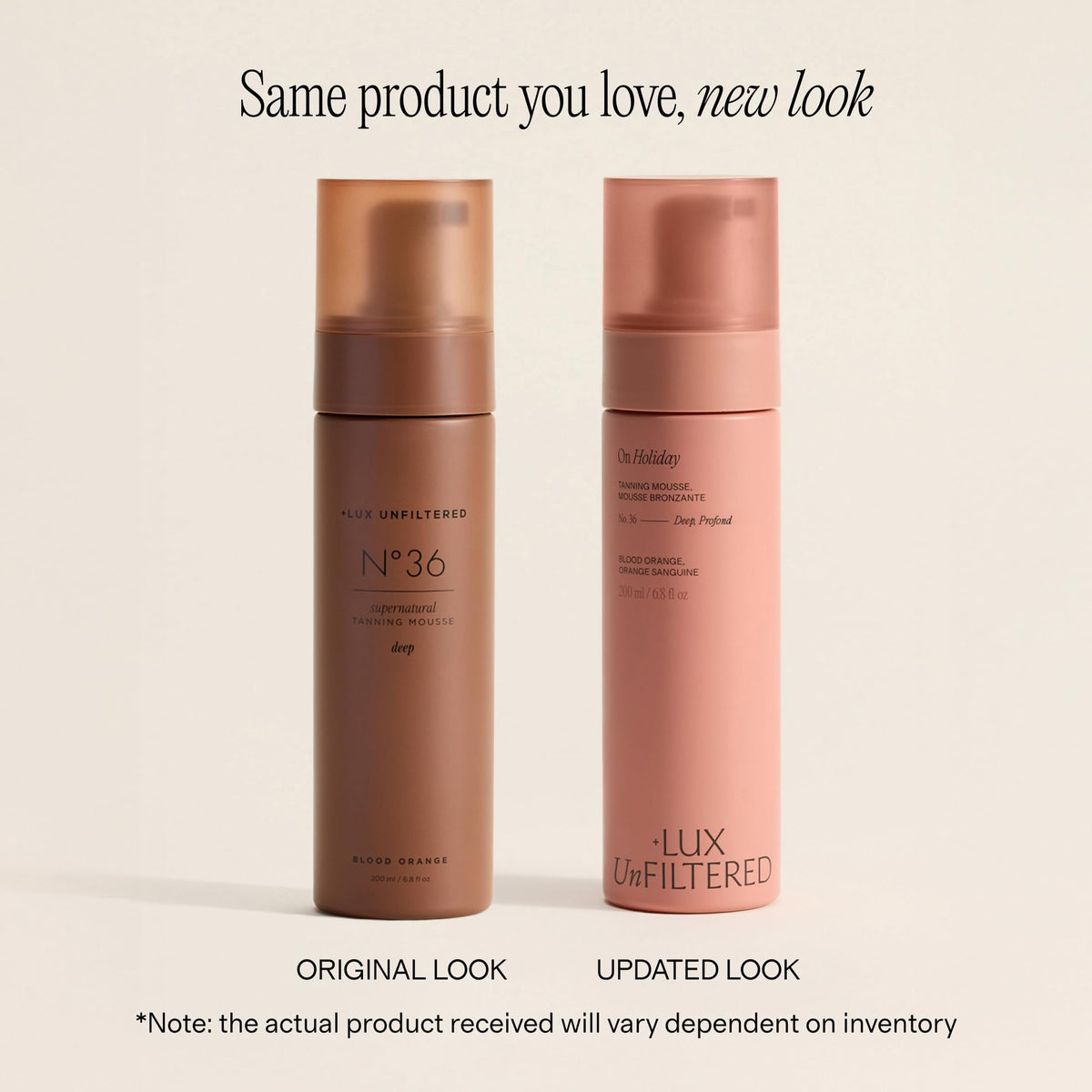 Creamy foam on skin from Lux Unfiltered N°36 for even application.