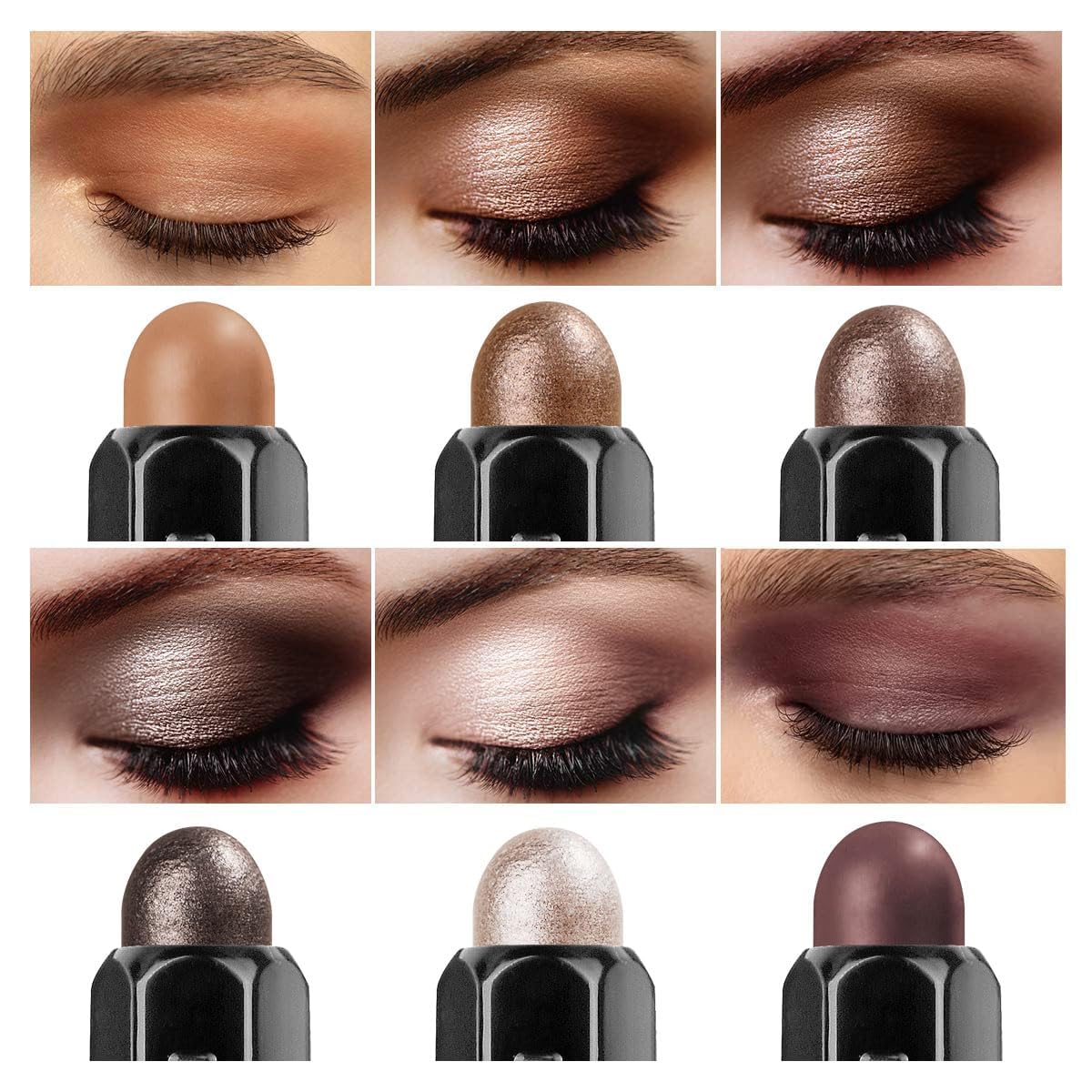 Luxaza creamy texture close-up shows smooth glide and crease-free application.