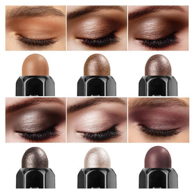 Luxaza creamy texture close-up shows smooth glide and crease-free application.