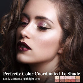 LUXAZA Eyeshadow Stick hexagonal tube provides a comfortable grip.