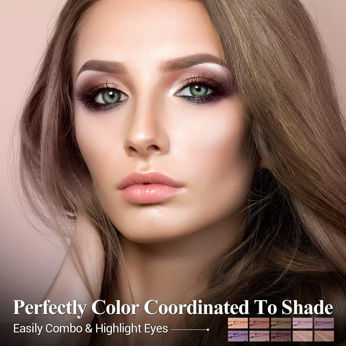 LUXAZA Eyeshadow Stick soft creamy texture glides on easily.