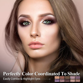 LUXAZA Eyeshadow Stick soft creamy texture glides on easily.