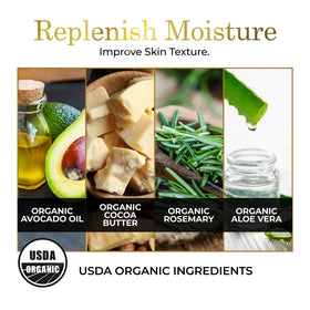 LuxeLotion hyaluronic-acid body care supports smooth, hydrated skin