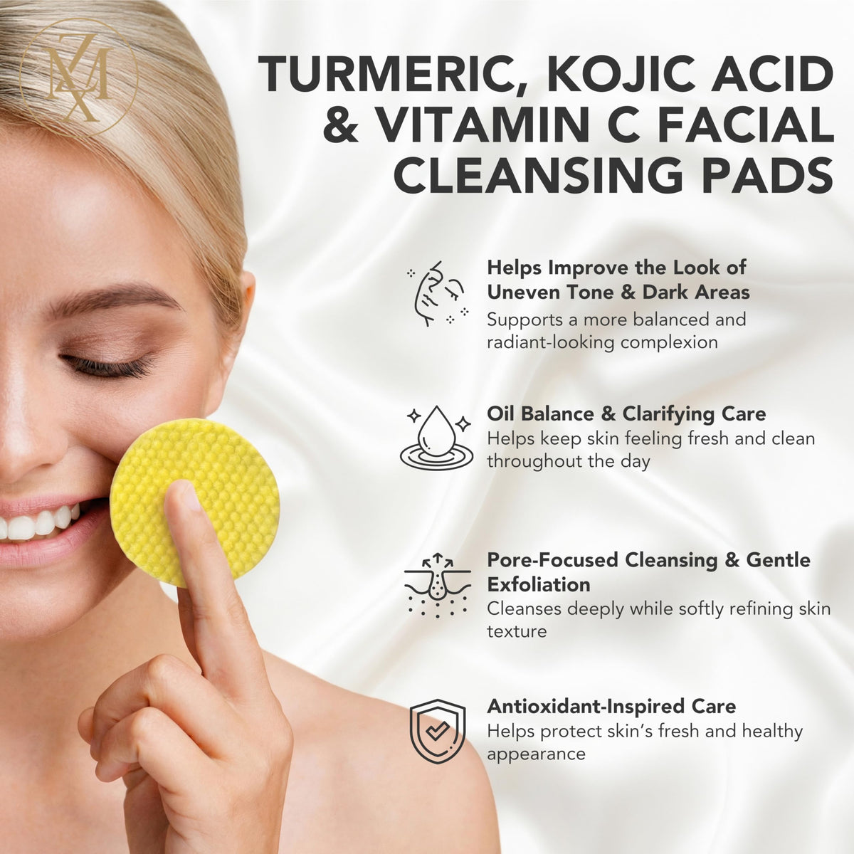 LuxeZX fragrance-free and alcohol-free formula with turmeric and kojic acid.