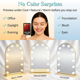 Luxfurni color temperature settings help you customize lighting for any look.