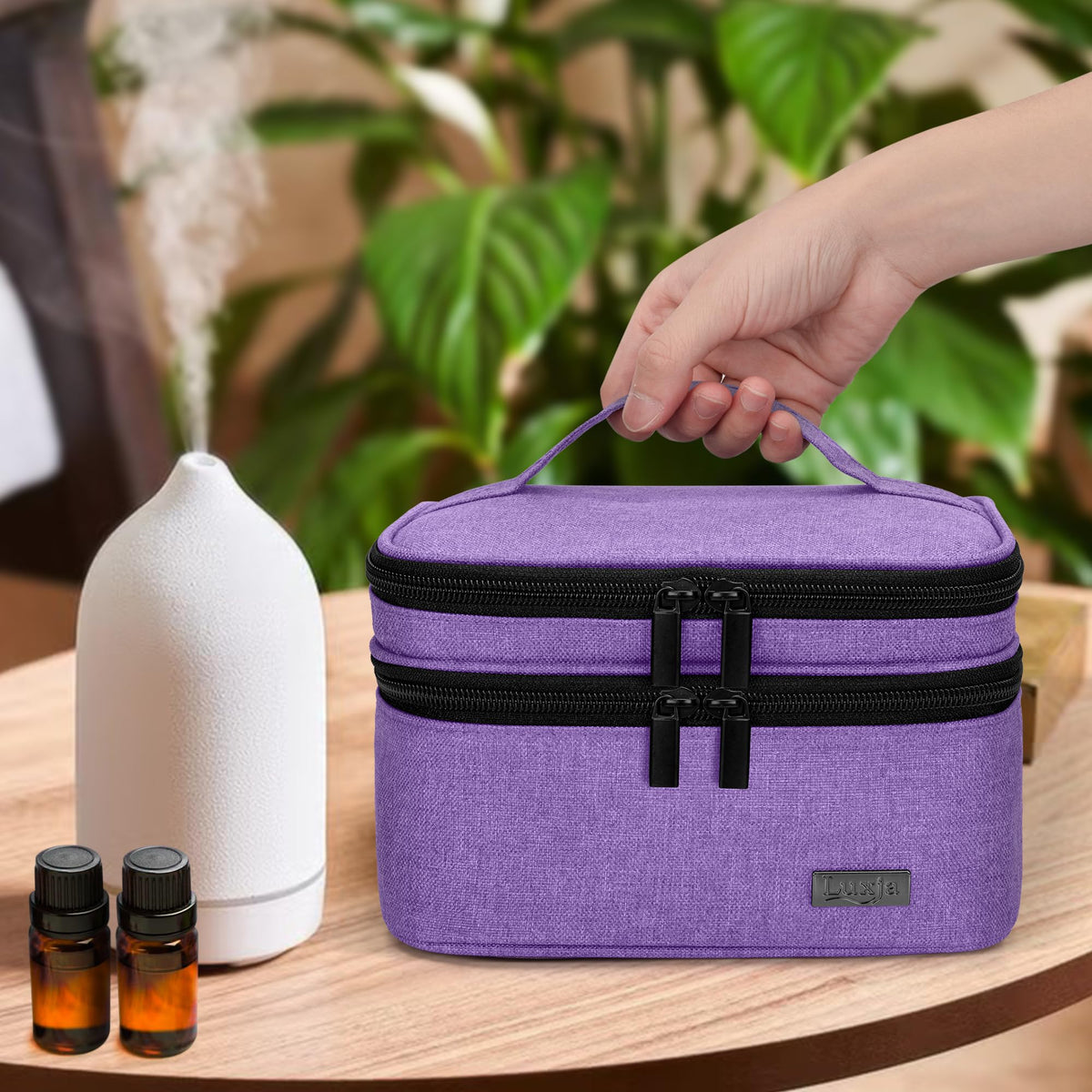 LUXJA top handle ensures easy, balanced carrying.