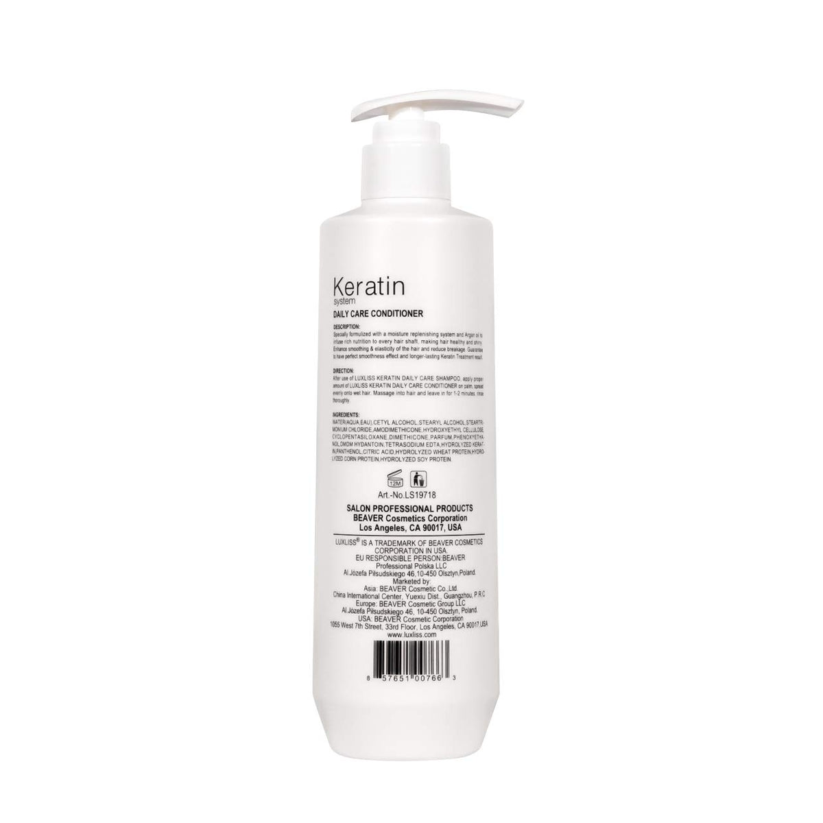 Luxliss chemically treated hair-friendly formula for repair and protection.