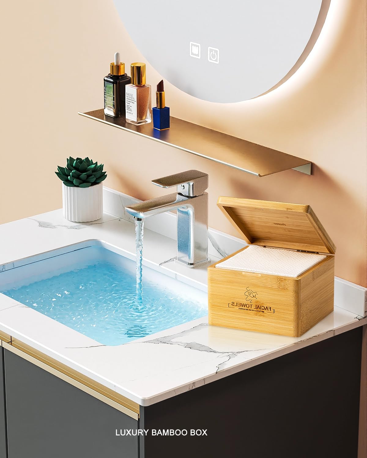 Luxu towels for makeup removal and gentle cleansing