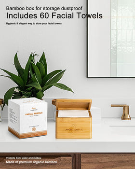 Luxu multi purpose towels for skincare body cleaning and more