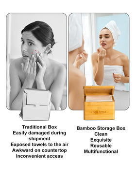 Luxu biodegradable face cloths ultra soft and eco friendly for daily skincare