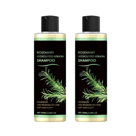 Lvjonya Rosemary Shampoo bottle highlighting growth support