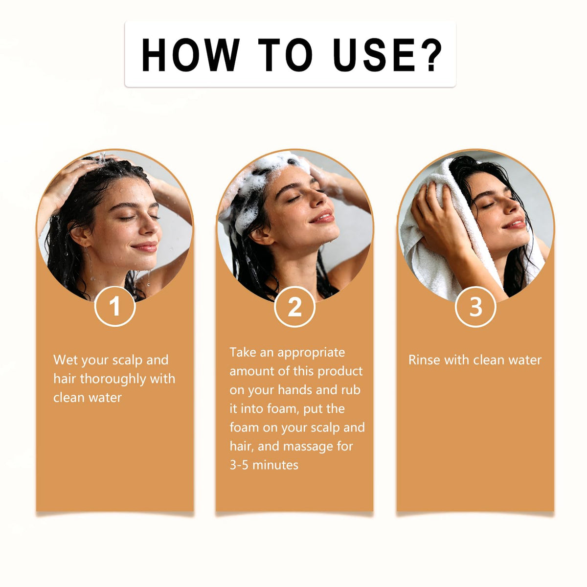 Salon-style view of hair health after using Lvjonya rosemary shampoo
