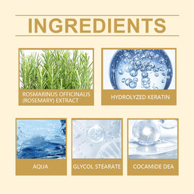 Lvjonya rosemary shampoo lather demonstrates gentle daily cleansing
