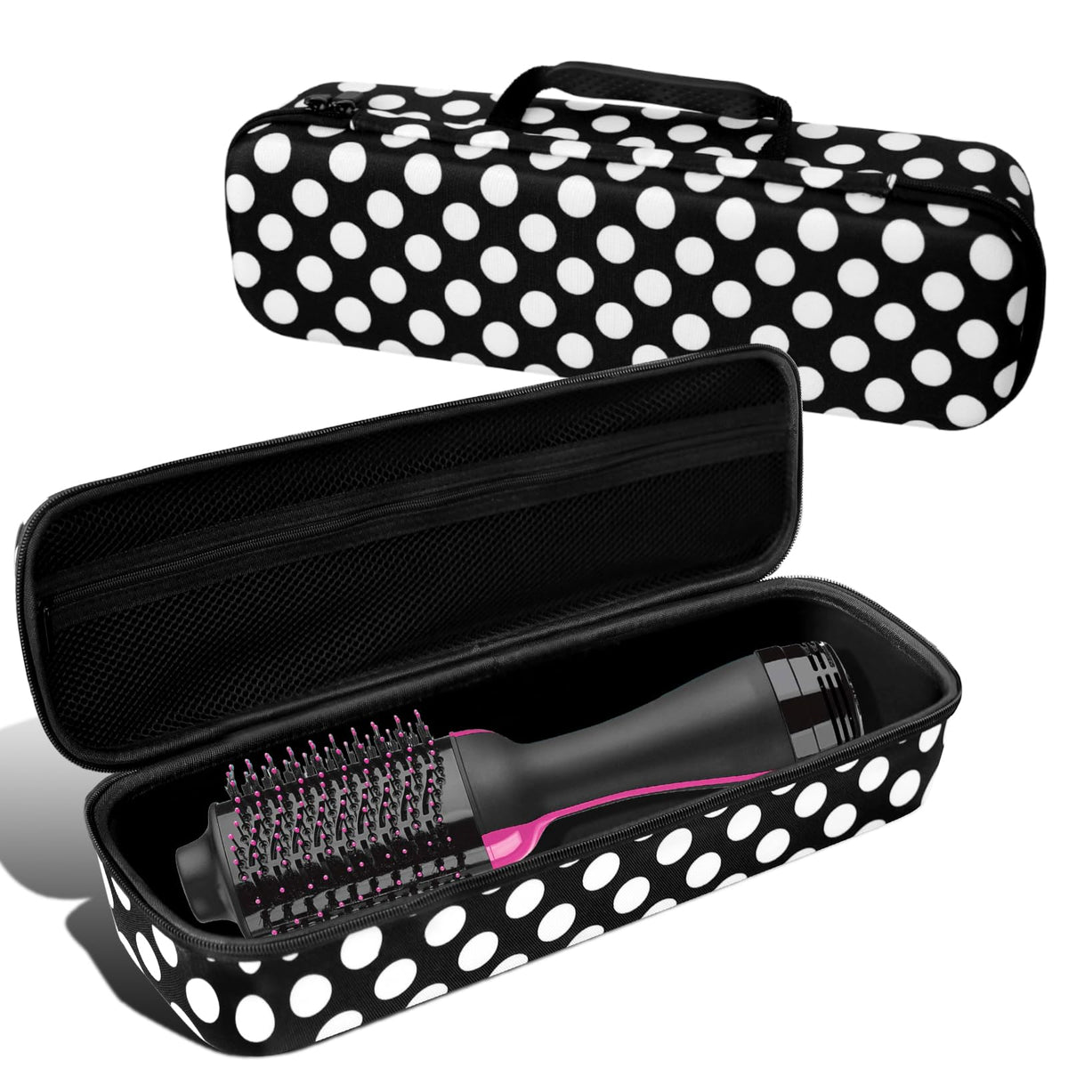 LVKAYCE Revlon One-Step case compatibility keeps tools organized during travel.