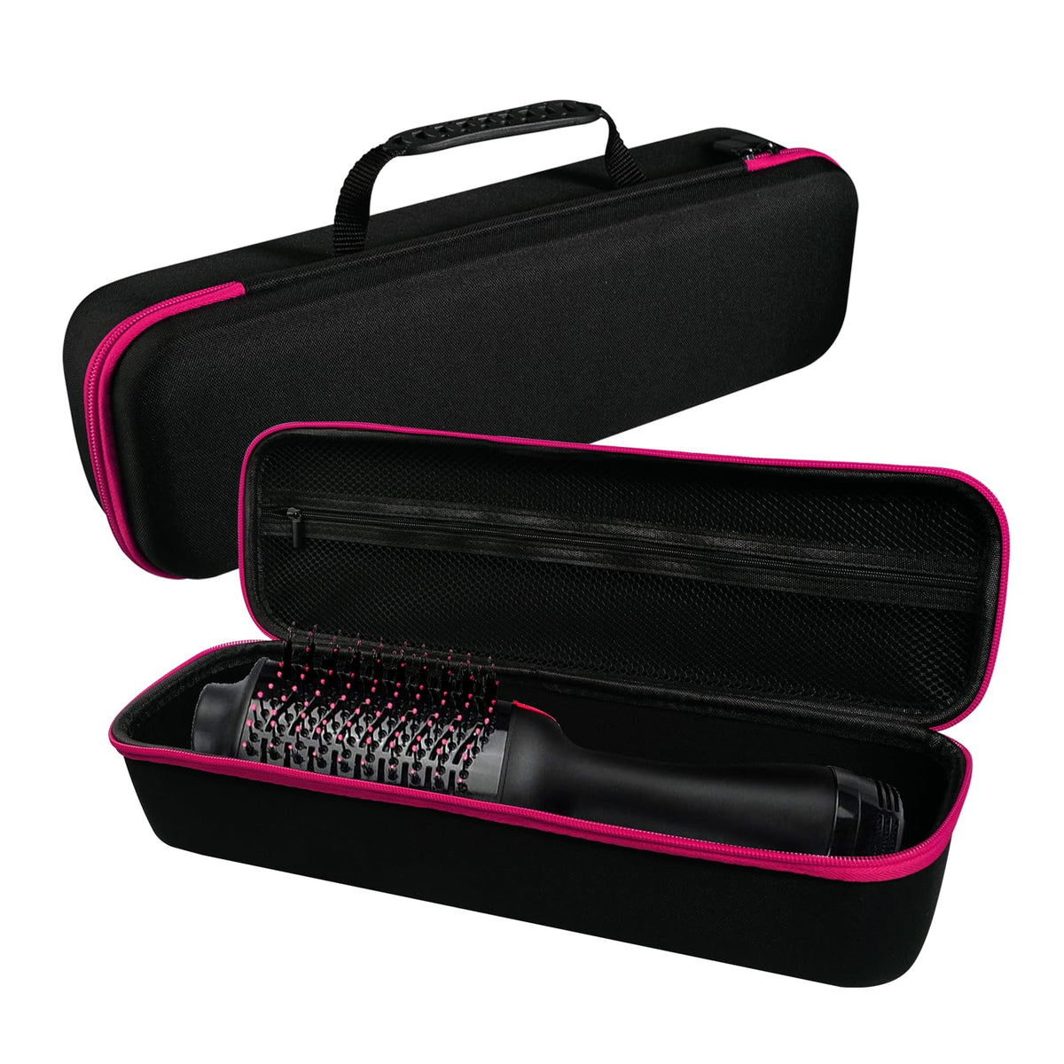 LVKAYCE Revlon One-Step case rose red close-up protects your styling tool.