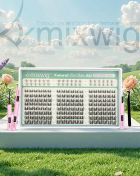 Lvmixwig kit included items for complete at-home lash routine.