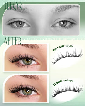 Lvmixwig precision tweezers for clean cluster placement.