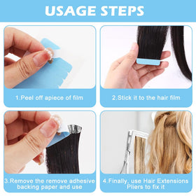 LVOERTUIG transparent high-tack tape pre-cut for comfortable wear