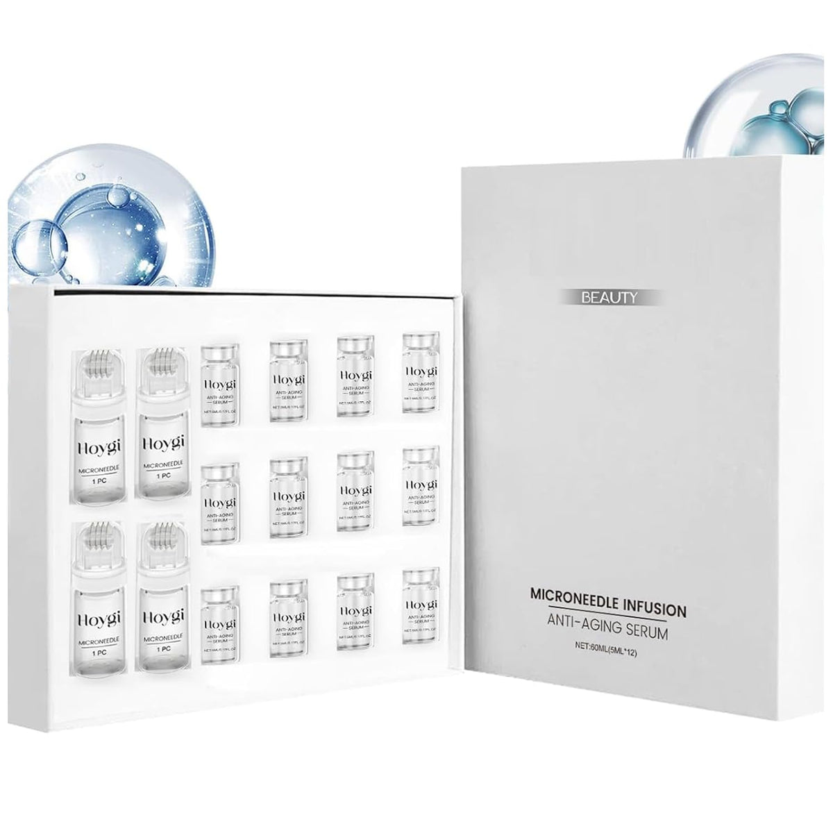 LWLQCZJ professional micro infusion roller close-up showing precise application for deeper absorption