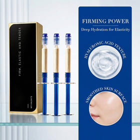 LWPFSD Polypeptide Collagen Elastic Essence Cream swirl reveals dewy hydration