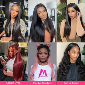 LXYANOO bundle set with closure supports quick, professional sew‑ins.