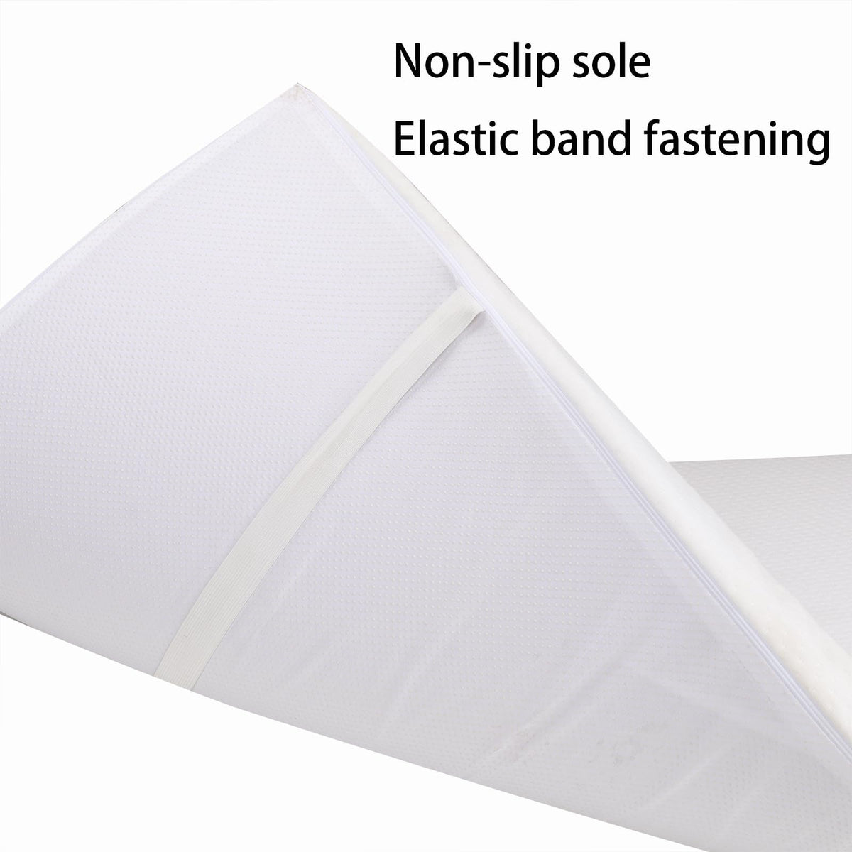 Lxztayuk Lash Bed topper corner straps secure the topper to a bed