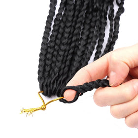 LYCSOU Crochet hair soft and smooth texture enhances comfort all day.