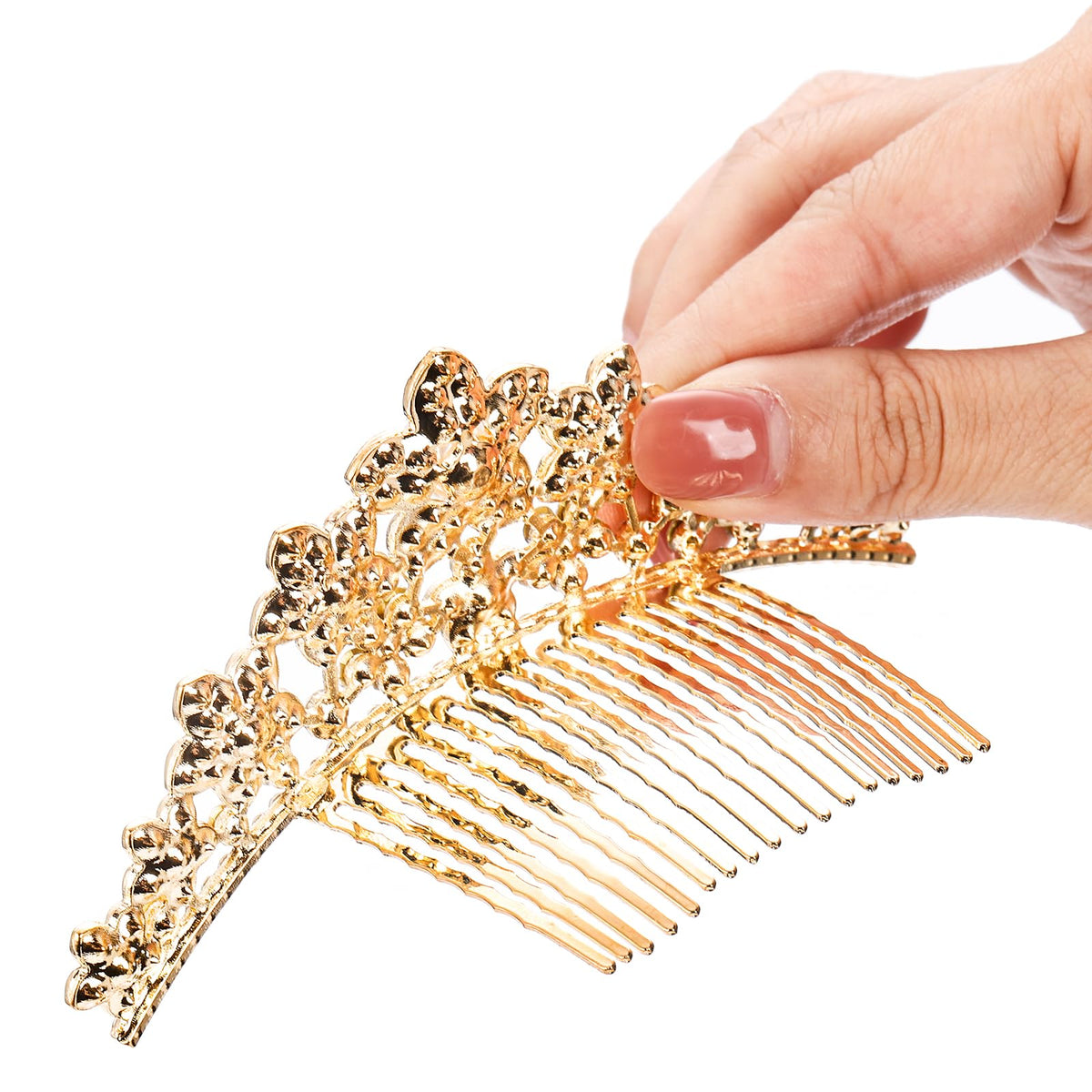 Lyellfe gold tiaras offer elegant shine for birthdays, proms, and celebrations.