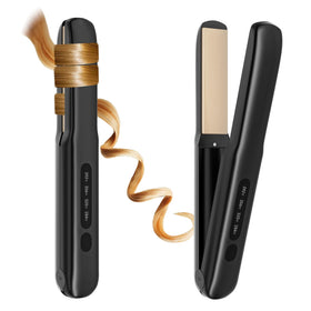 LYFDUW cordless travel flat iron for fast on-the-go styling.