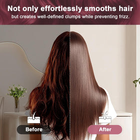 Lynnieëlle anti-static nylon bristles reduce static during brushing.