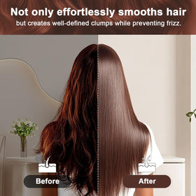 Lynnieelle ergonomic handle supports comfortable steady brushing during styling