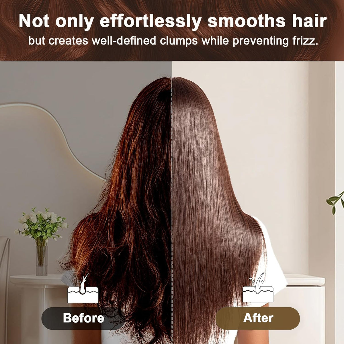 Lynnieelle scalp-massage feel while brushing for relaxation