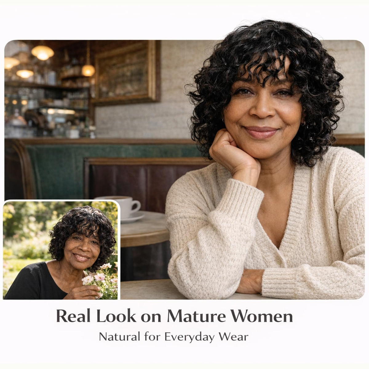 LYOLKSER glueless wig bangs frame the face for a natural, beginner-friendly fit.
