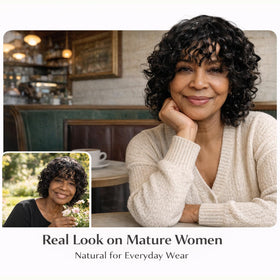 LYOLKSER glueless wig bangs frame the face for a natural, beginner-friendly fit.
