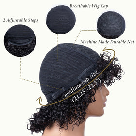 LYOLKSER natural-black wig suits daily casual looks and workplace wear.