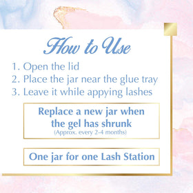 Lyon Lash gel provides eye comfort after long lash appointments