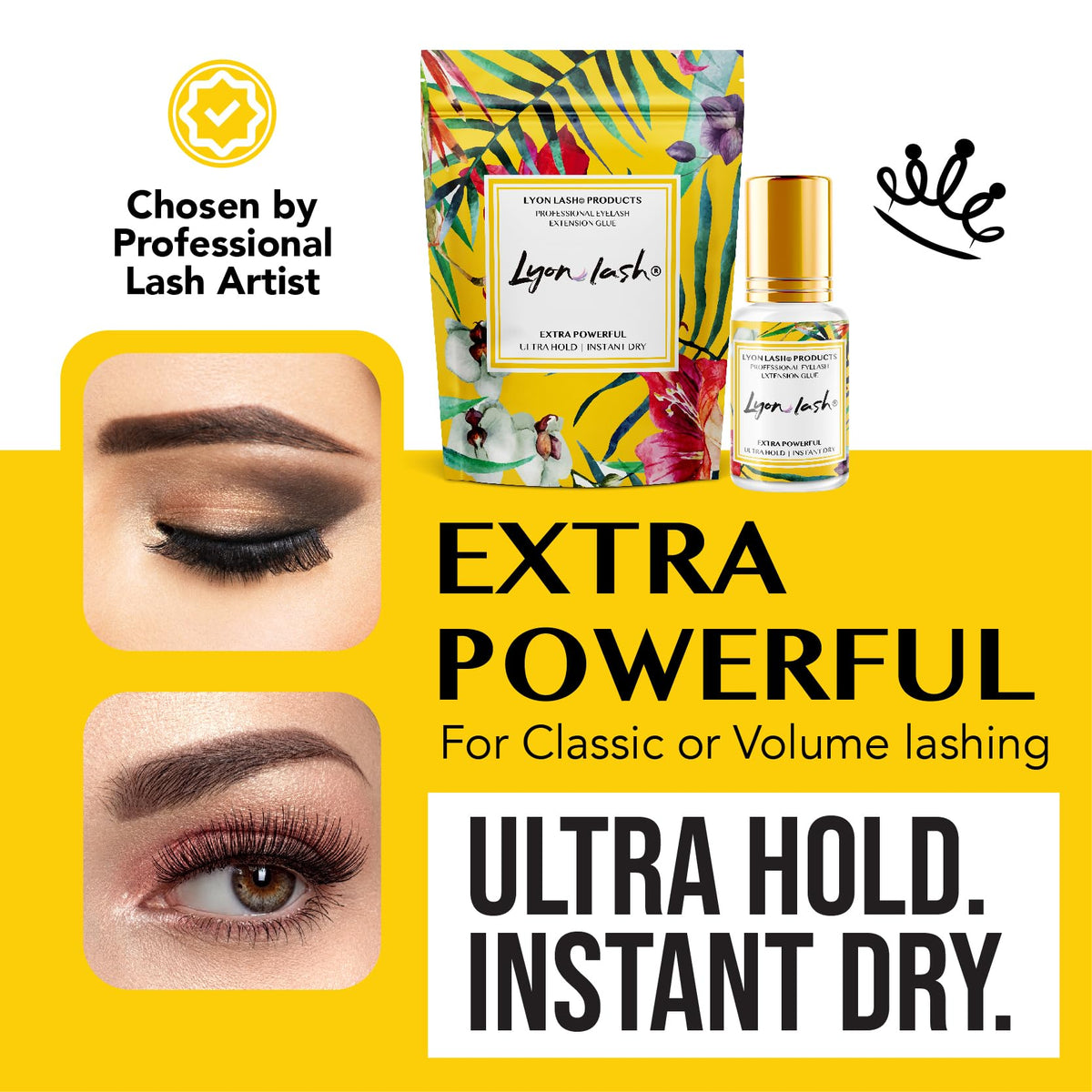 Lyon Lash Professional-use Glue supports lash artists in demanding studio environments.