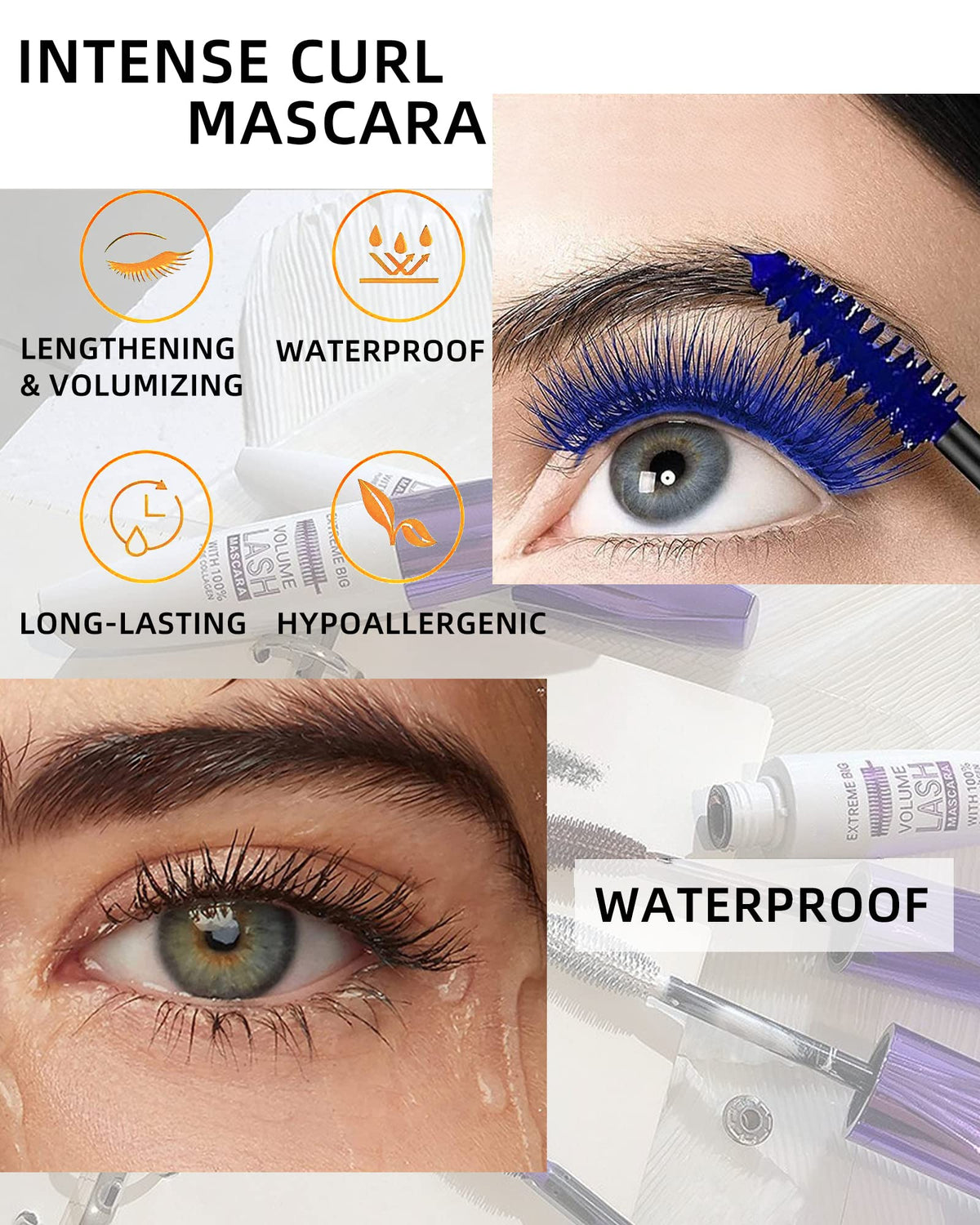 LYSdefeu 5D mascara brush design for precise root-to-tip volumization