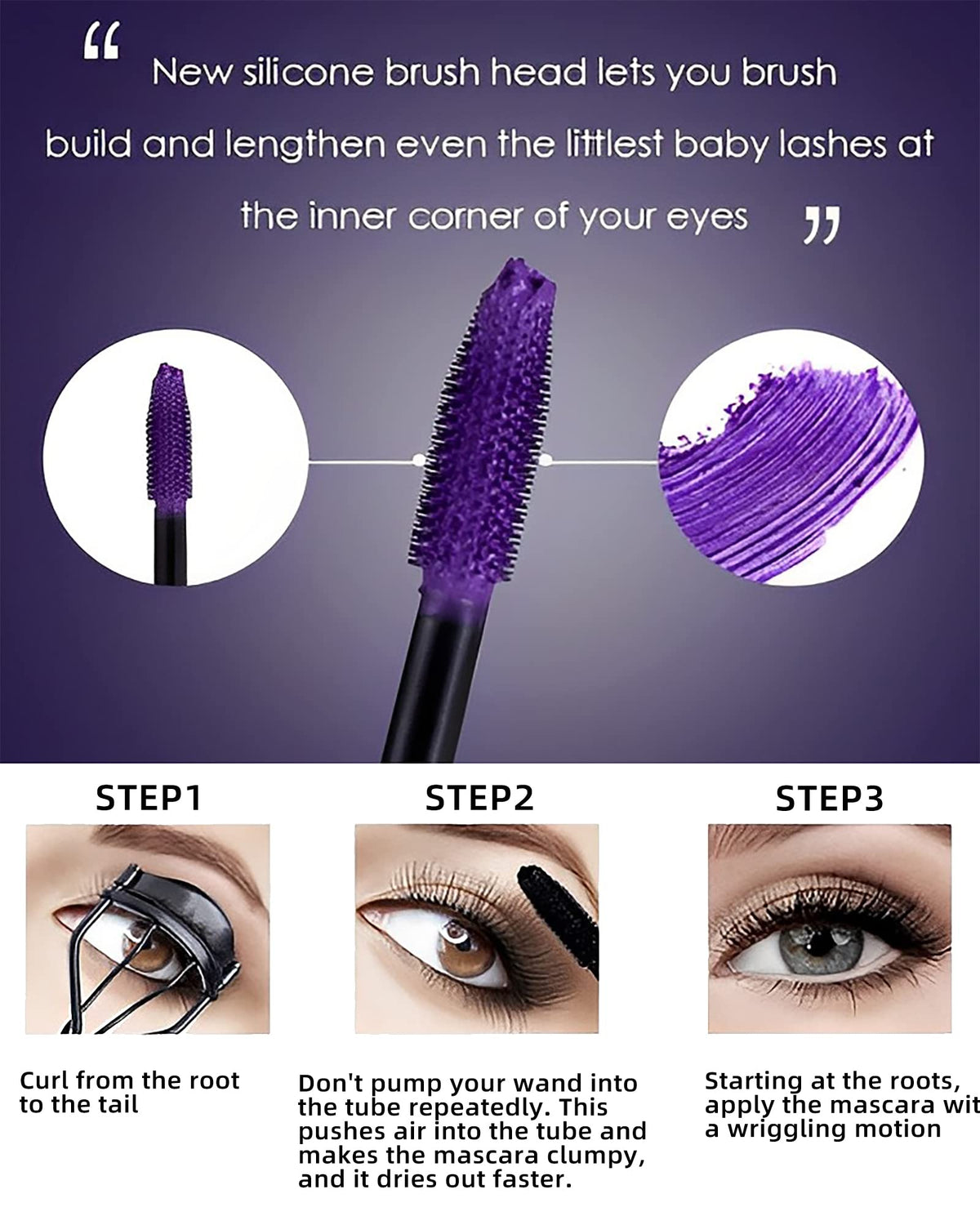 LYSdefeu 5D green lash mascara for playful pop and length