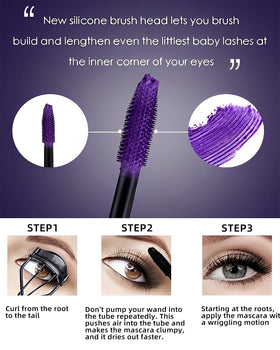 LYSdefeu 5D green lash mascara for playful pop and length
