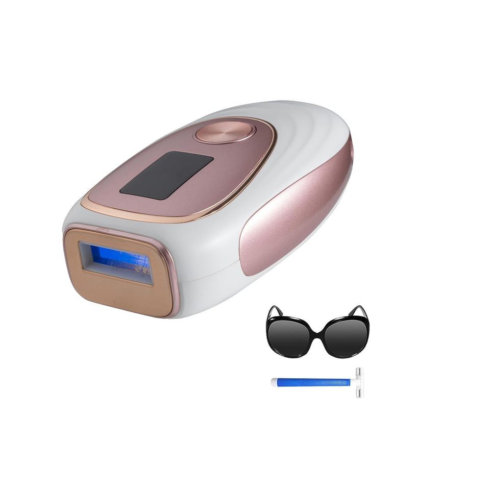 LYSMOSKI IPL ice cooling system closeup for comfortable at-home hair removal