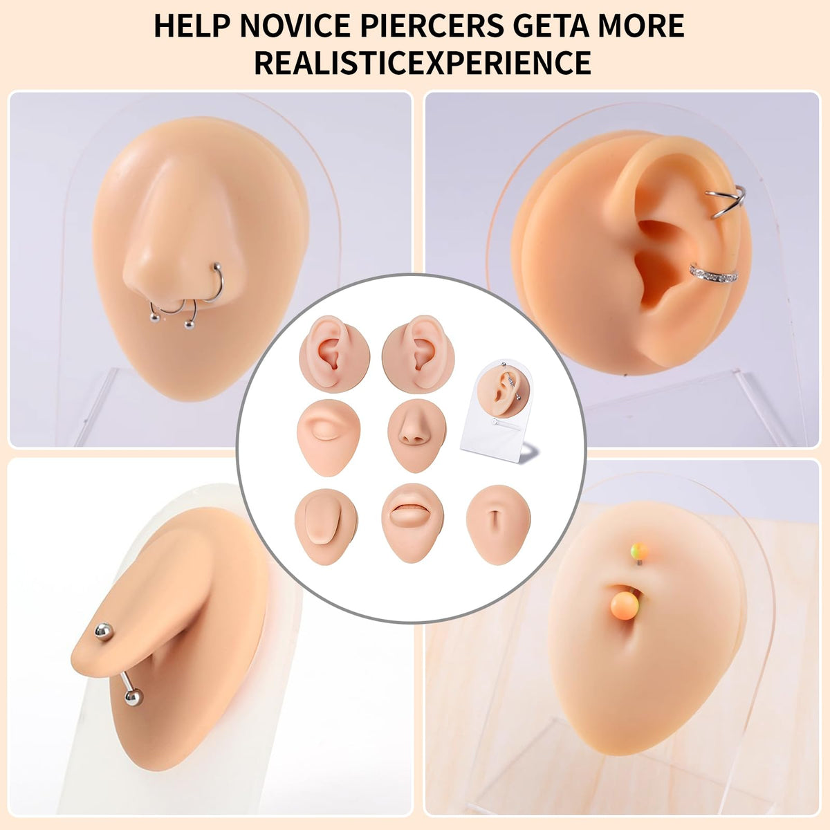 Lyuxzad 8pcs kit offers comprehensive practice options