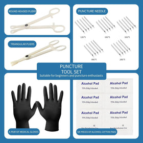 Lyuxzad gloves and cleaning pads pack for hygienic prep