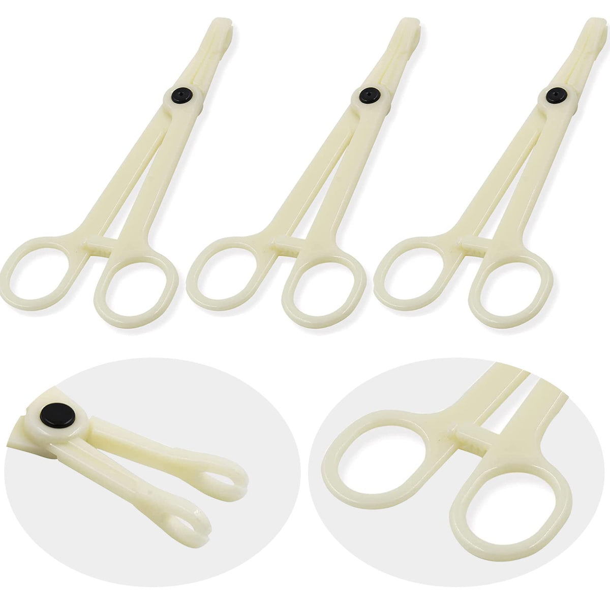 Lyuxzad piercing clamps in packaging for hygienic, single-use sessions.
