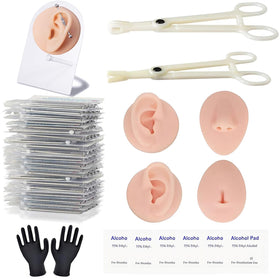 Lyuxzad piercing kit contents closeup for practice
