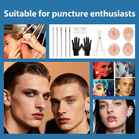 Lyuxzad silicone nose and ear model detail for realistic training