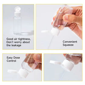 LZCNM Mini 50ml bottle at 3.6 inches height, ultra-portable