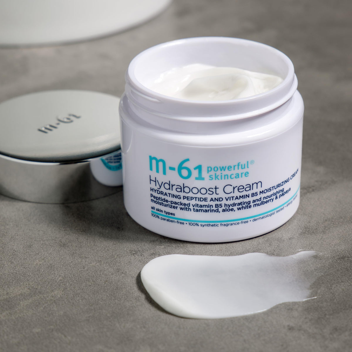 M-61 Hydraboost Cream dispenser demonstrates easy, mess-free application