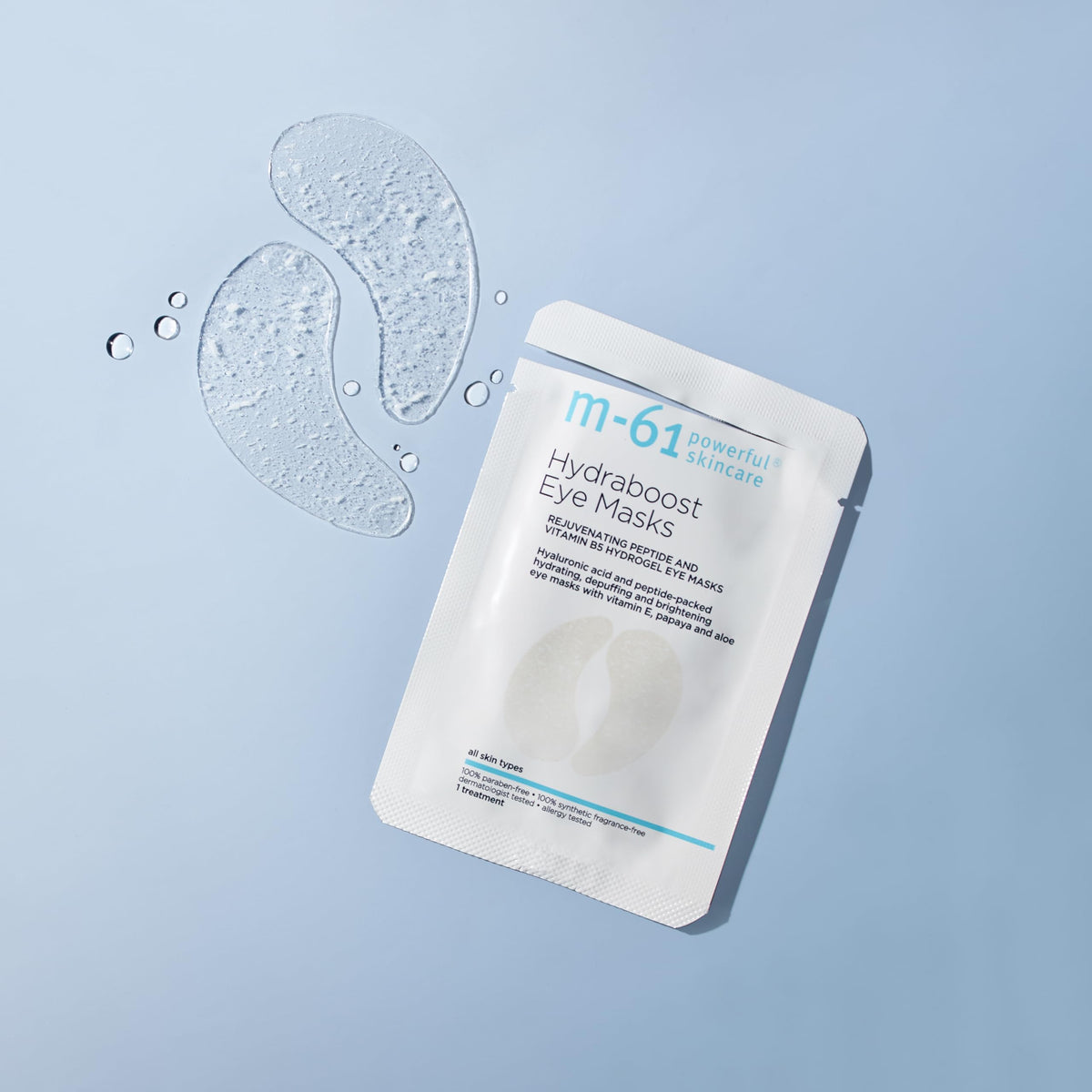 m-61 Hydraboost Eye Masks made in South Korea for premium eye care